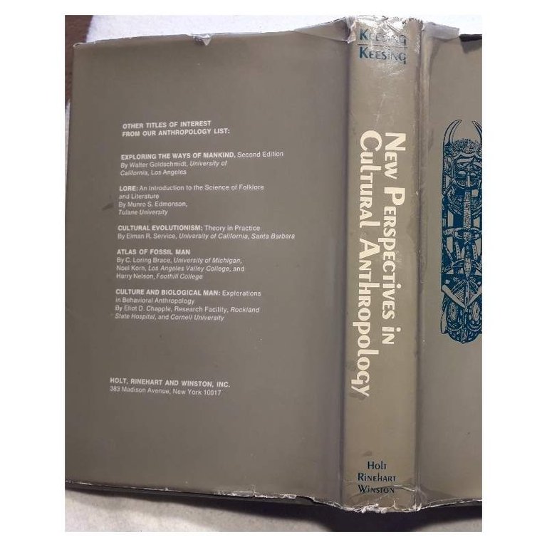 NEW PERSPECTIVES IN CULTURAL ANTHROPOLOGY(1971)