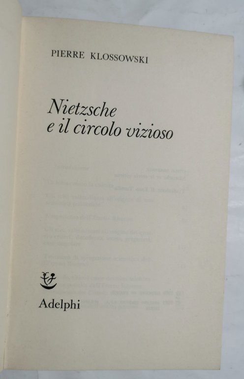 Nietzsche e il circolo vizioso | Immagine Gallery 2