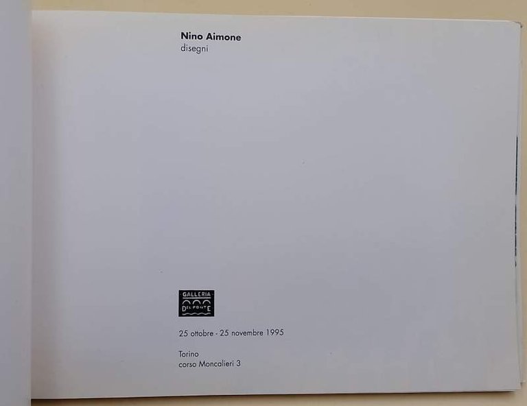 NINO AIMONE- DISEGNI(1995)