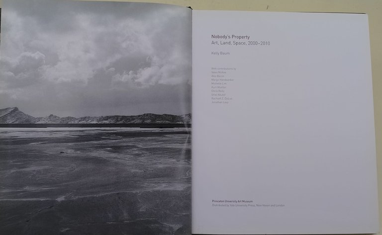 Nobody's Property- Art, Land, Space, 2000-2010