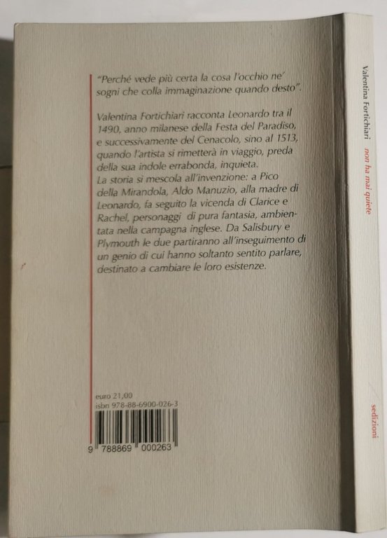 Non ha mai quiete - Leonardo e l'acqua