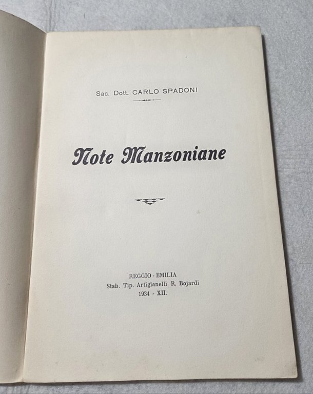 Note Manzoniane | Immagine Gallery 2