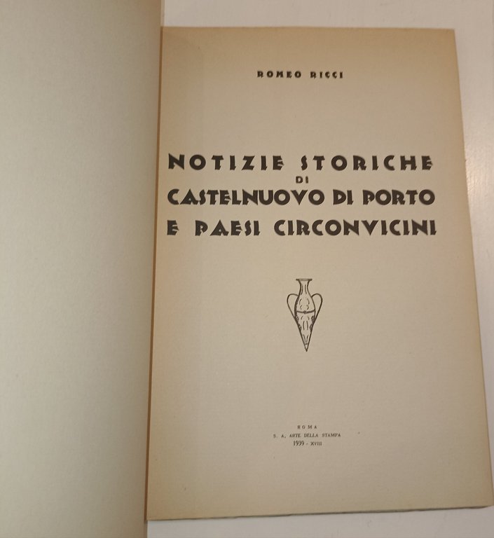 Notizie storiche di Castelnuovo di Porto e paesi circonvicini