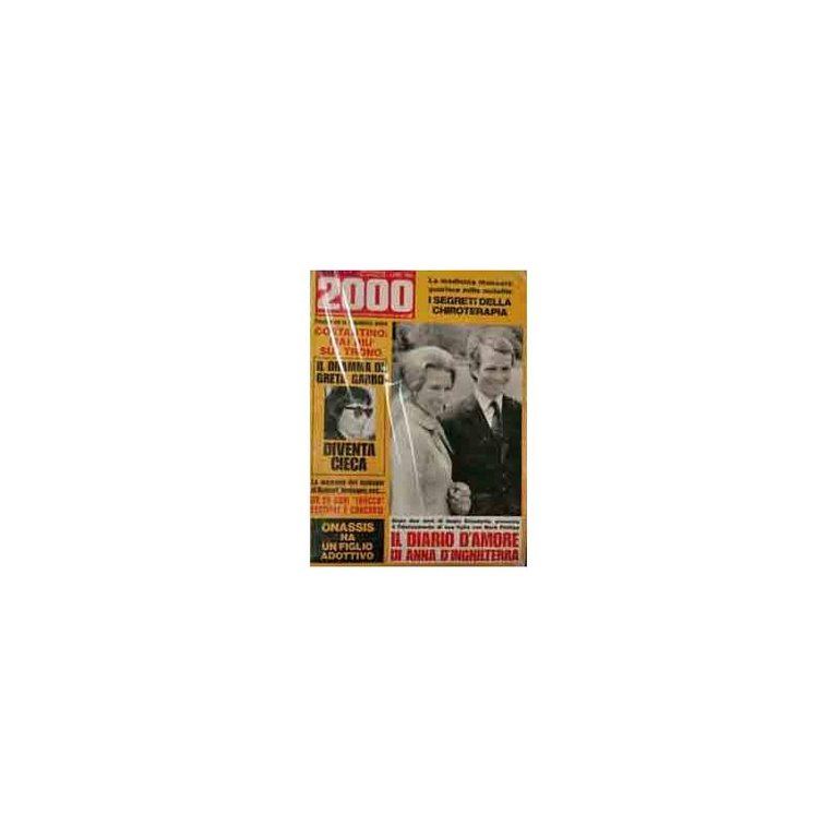 NOVELLA 2000 SETTIMANALE DI ATTUALITA ANNO LIV N.II/70 11 GIUGNO …