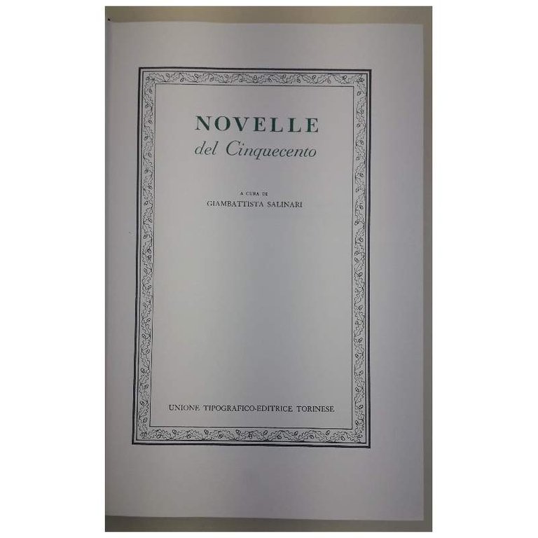 NOVELLE DEL CINQUECENTO(1976)