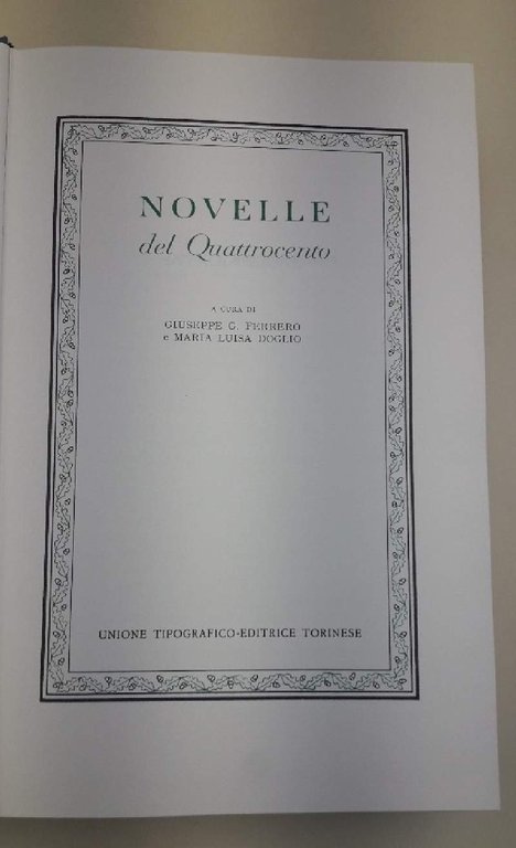 NOVELLE DEL QUATTROCENTO(1975)