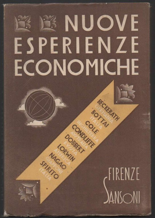 NUOVE ESPERIENZE ECONOMICHE (1935)