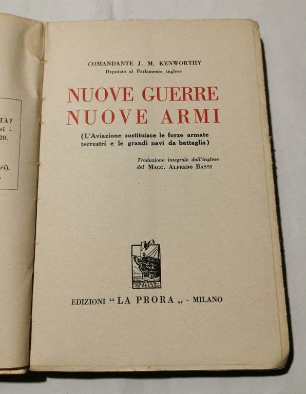 Nuove guerre nuove armi