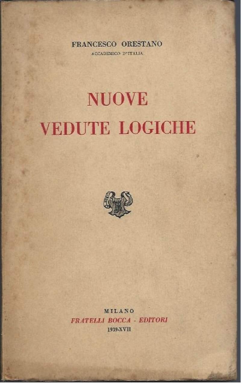 NUOVE VEDUTE LOGICHE