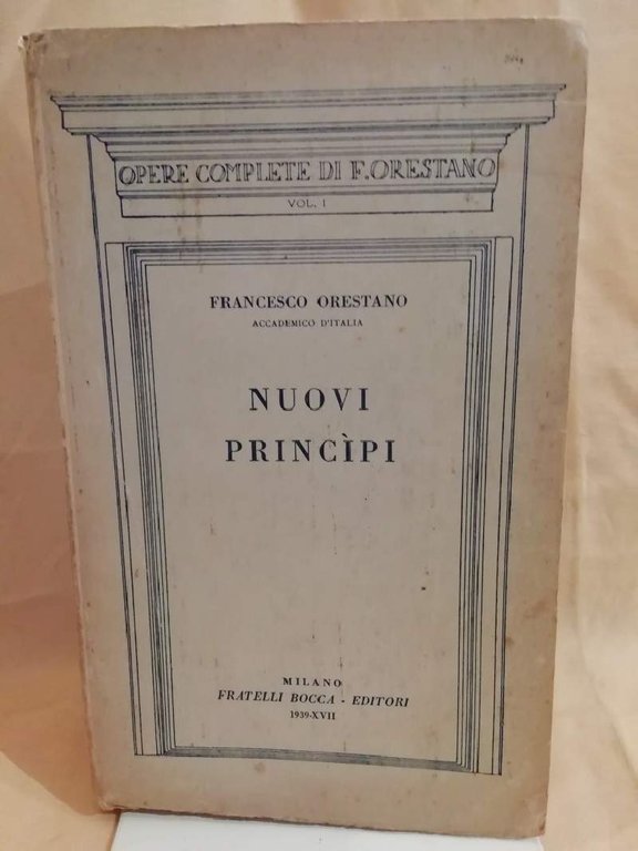 NUOVI PRINCIPI (1939)