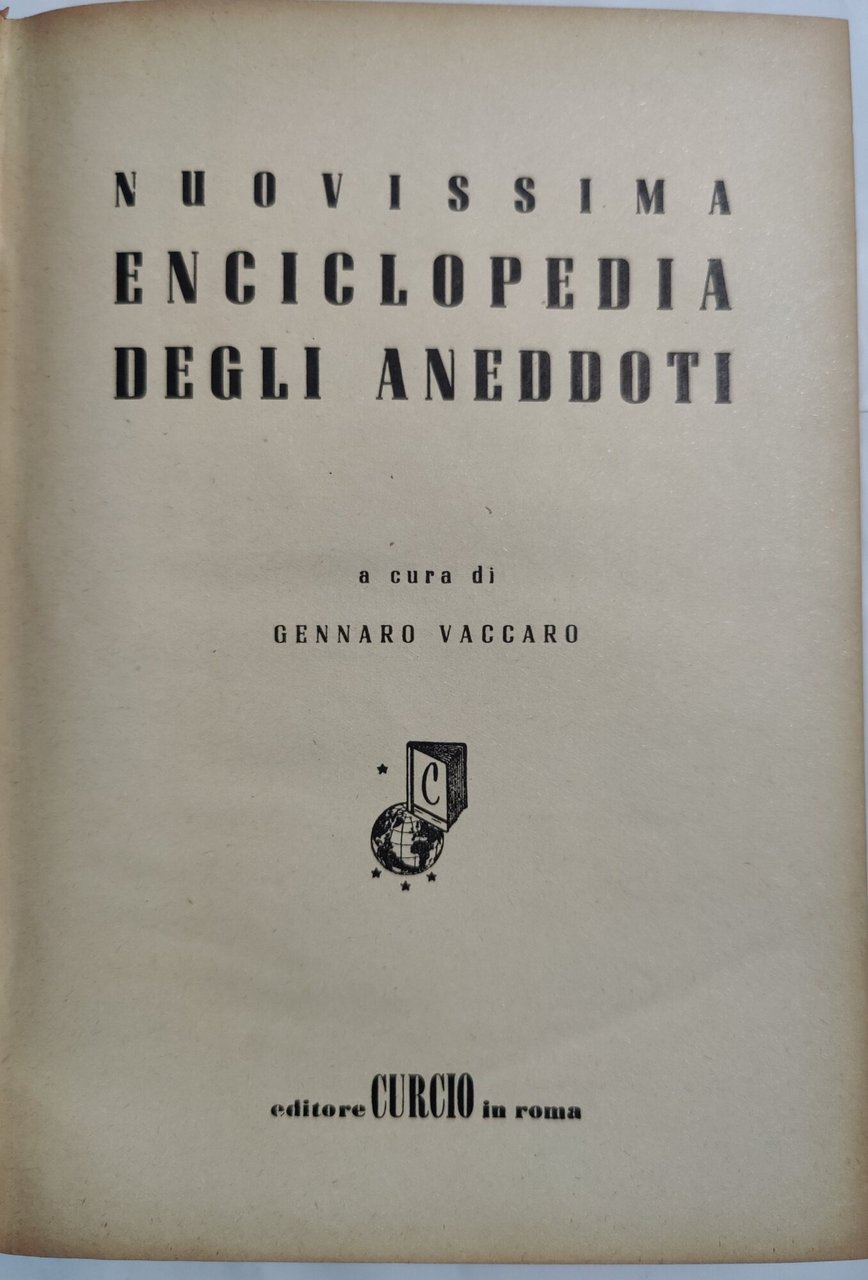 Nuovissima Enciclopedia degli Aneddoti