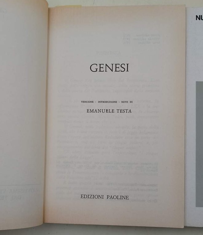 NUOVISSIMA VERSIONE DELLA BIBBIA DAI TESTI ORIGINALI- voll. 1-2-3(1976/80/84)