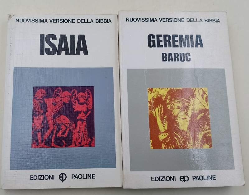 NUOVISSIMA VERSIONE DELLA BIBBIA DAI TESTI ORIGINALI- voll 24-25(1968/79)