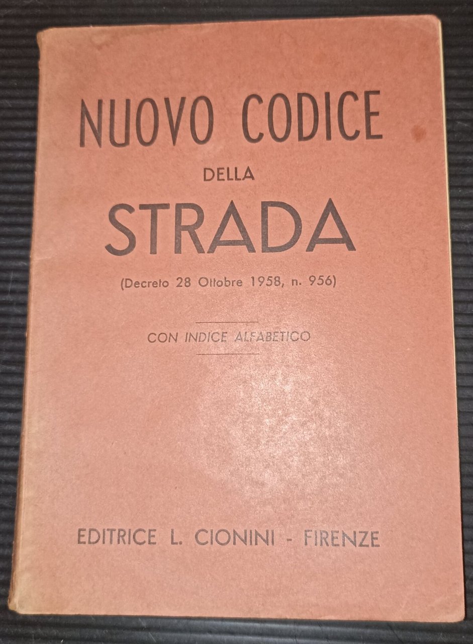 Nuovo codice della strada