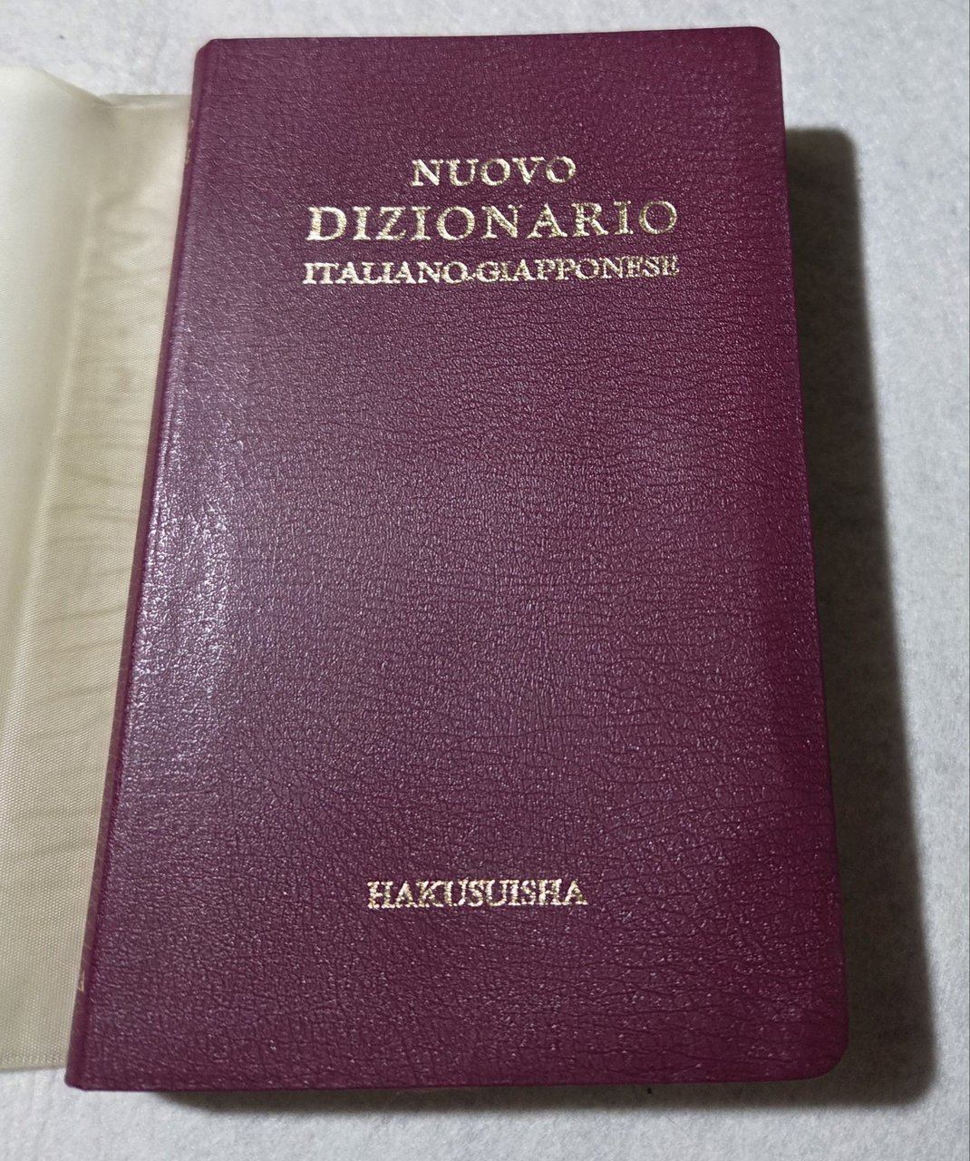 Nuovo Dizionario italiano- Giapponese | Immagine principale