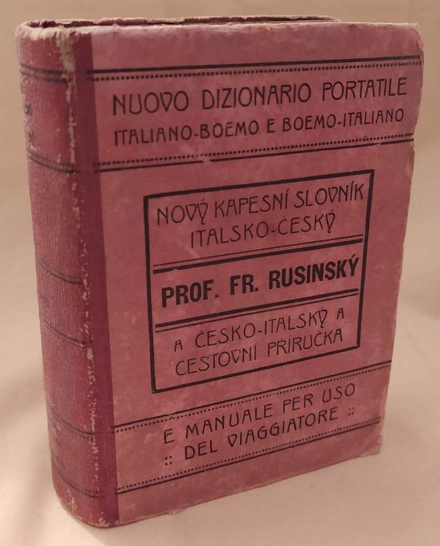 NUOVO DIZIONARIO PORTATILE ITALIANO-BOEMO Manuale per uso del viaggiatore (1919) | Immagine Gallery 2