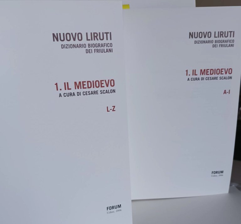 Nuovo Liruti - dizionario biografico dei friulani , 2 Voll.