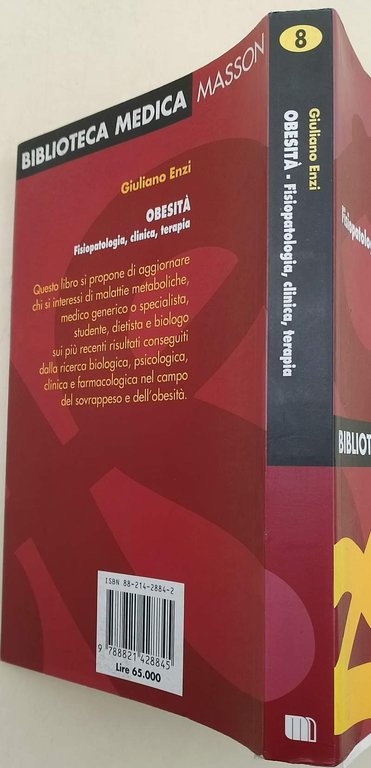 OBESITA'- FISIOPATOLOGIA, CLINICA, TERAPIA(1997)