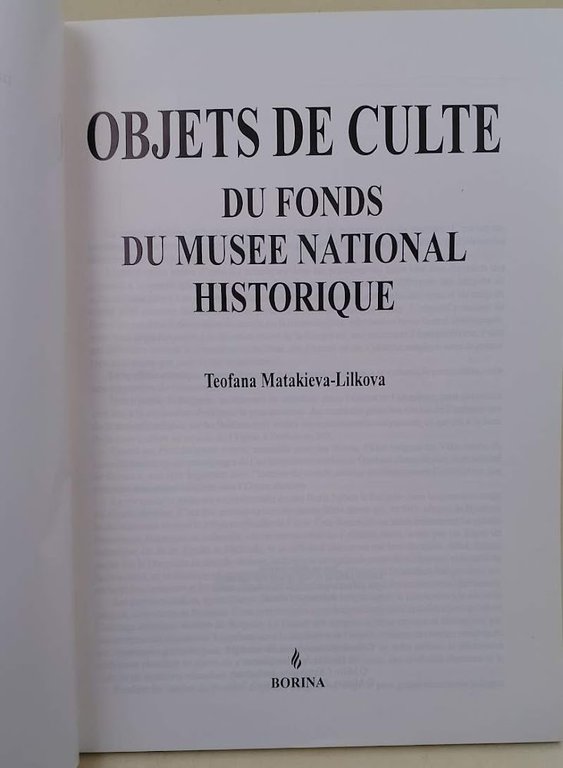 OBJECTS DE CULTE DU FONDS DU MUSEE NATIONAL HISTORIQUE( 1995)