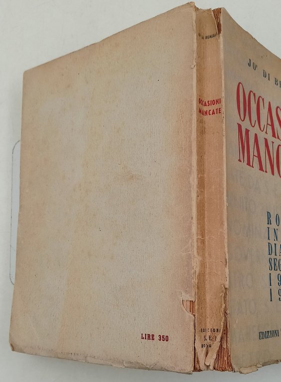 Occasioni mancate- Roma in un diario segreto 1943 1944