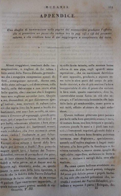 OCEANIA O QUINTA PARTE DEL MONDO-VOL III(1843)