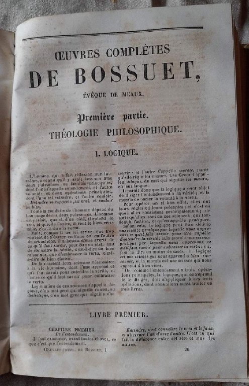 OEUVRES COMPLETES DE BOSSUET EVEQUE DE MEAUX, CLASSEES POUR LA …