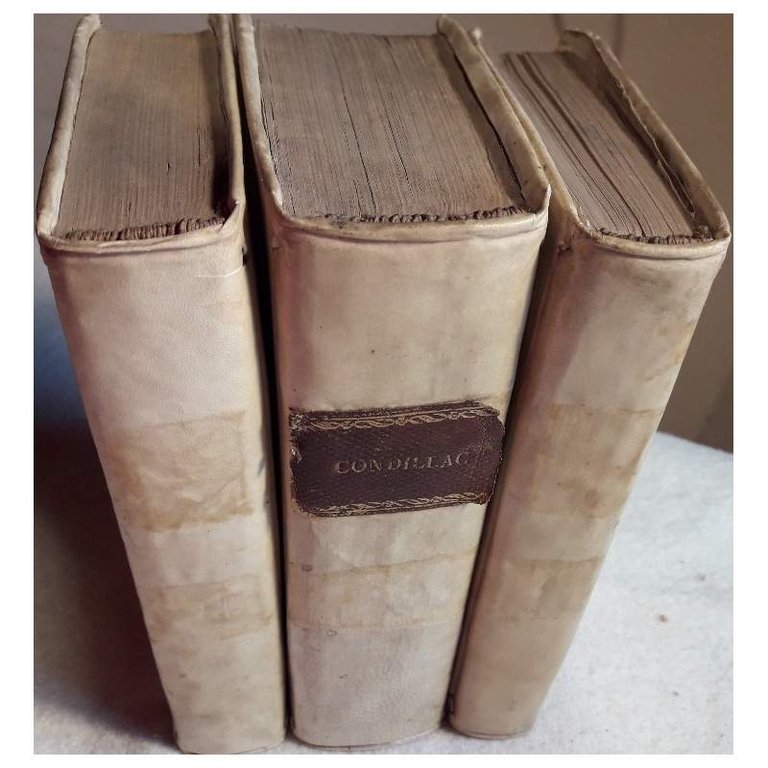 OEUVRES METAPHISIQUES DE CONDILLAC-4 TOMI-(3 VOLL.) (1802)