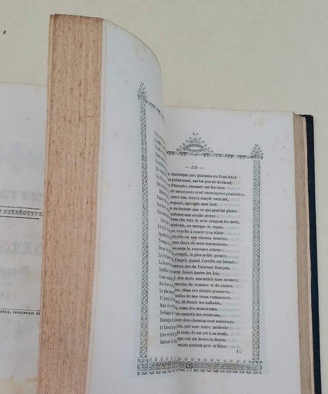 OEUVRES POETIQUE DE BOILEAU DESPREAUX PRECEDEES D'UNE NOTICE BIOGRAPHIQUE SUR …