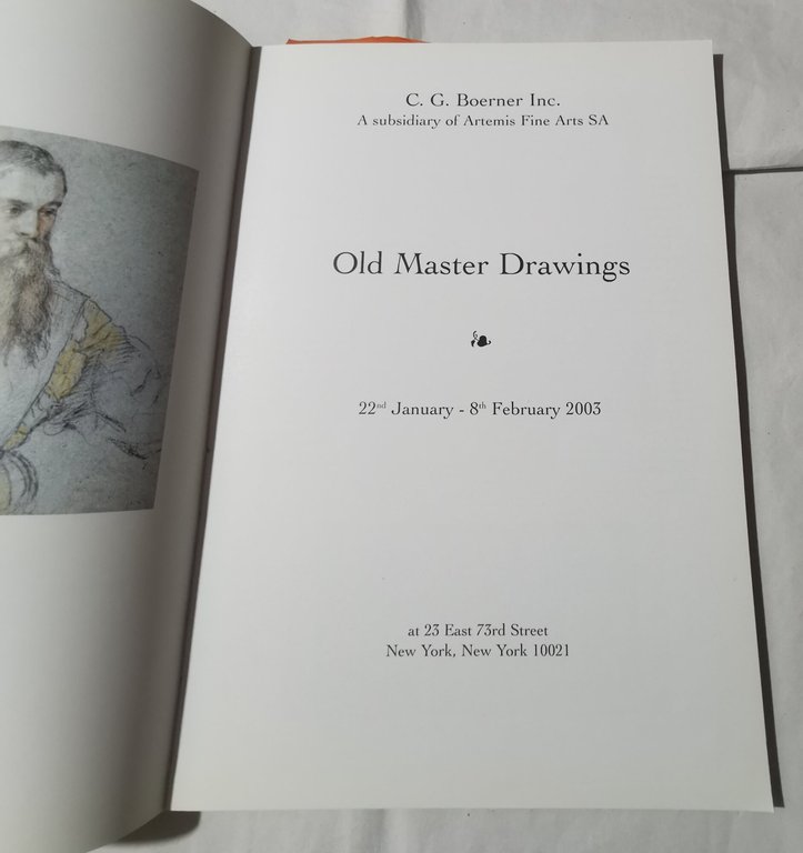 Old master drawings 22th January - 8th February 2003