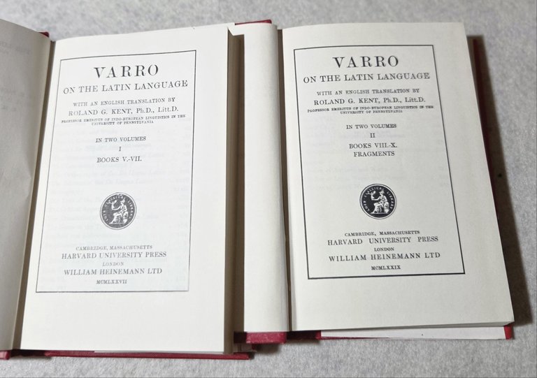 On the Latin Language - 2 Voll. | Immagine Gallery 2