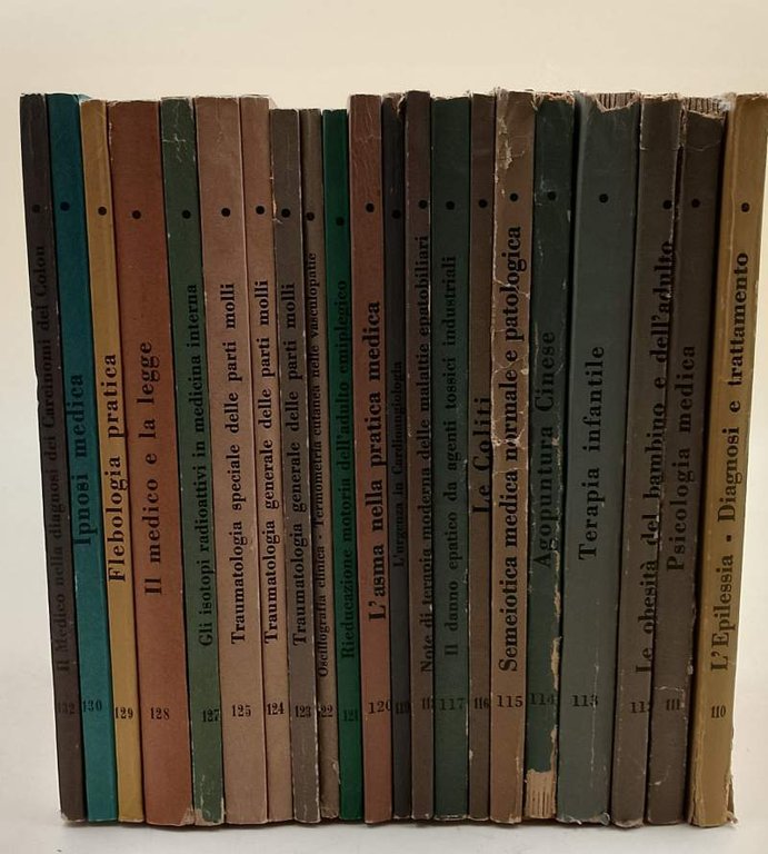 OPERA MEDICA- PUBBLICAZIONE SEMESTRALE- 21 VOLL(1955-69)