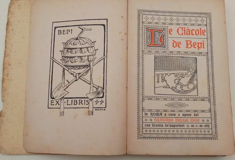 OPERA NOVA CHIAMATA CIACOLE DI BEPI: in laquale poterai conseguire …