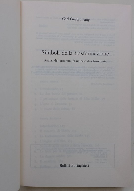 Opere- 5- Simboli della trasformazione- Analisi dei prodromi di un …
