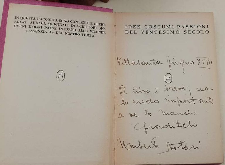 OPERE DI UMBERTO NOTARI - 9 VOLL. 1935/1941