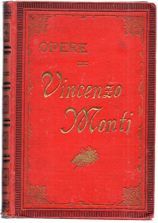 OPERE DI VINCENZO MONTI
