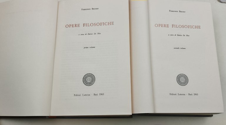 Opere filosofiche-2 voll.