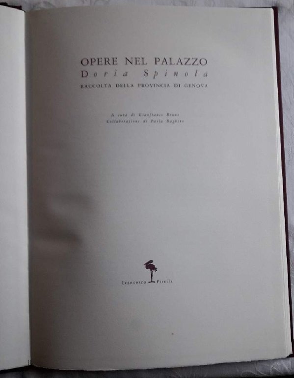OPERE NEL PALAZZO DORIA SPINOLA (1993)
