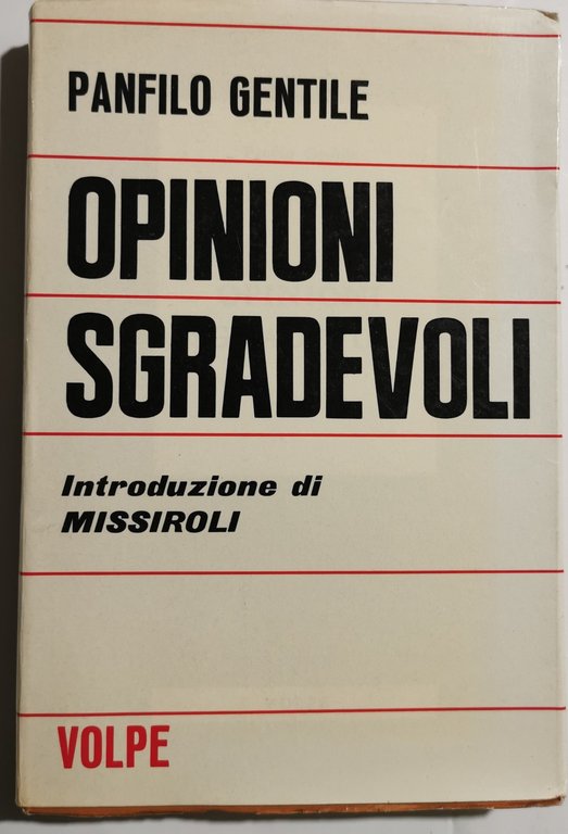 Opinioni sgradevoli