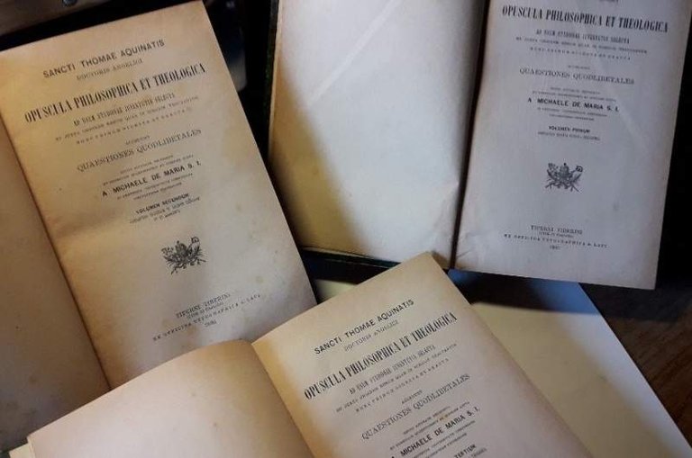 OPUSCOLA PHILOSOPHICA ET THEOLOGICA AD USUM STUDIOSAE JUVENTUTIS SELECTA-3 VOLL.(1886)