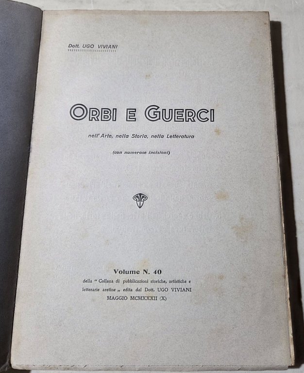Orbi e guerci nell'Arte, nella Storia, nella Letteratura