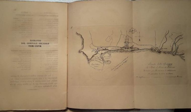 OSSERVAZIONI IDRAUTICHO-NATICHE SUI PORTI NERONIANO ED INNOCENZIANO IN ANZIO( 1848)