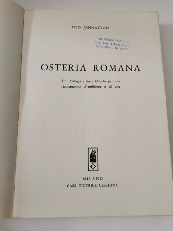 Osteria Romana