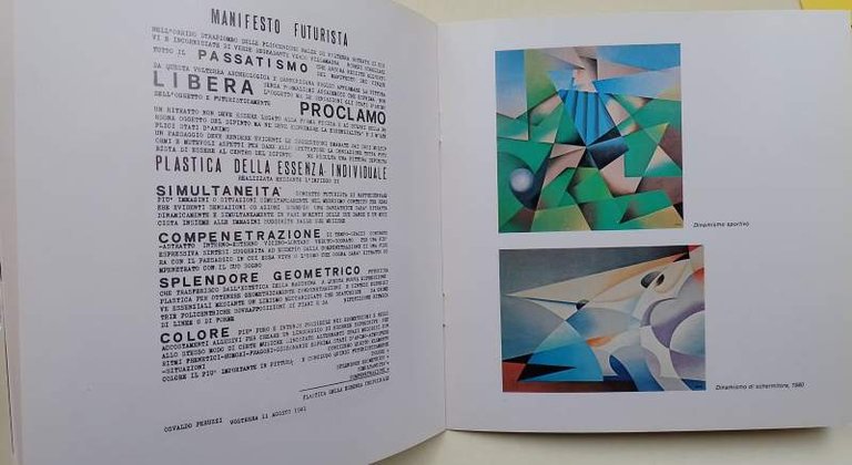 OSVALDO PERUZZI- CINQUANT'ANNI COL FUTURISMO(1983)