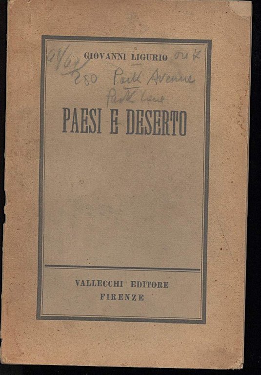 PAESI E DESERTO