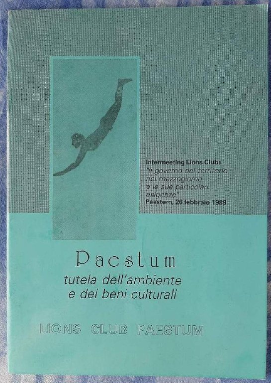 PAESTUM TUTELA DELL'AMBIENTE E DEI BENI CULTURALI(1989)