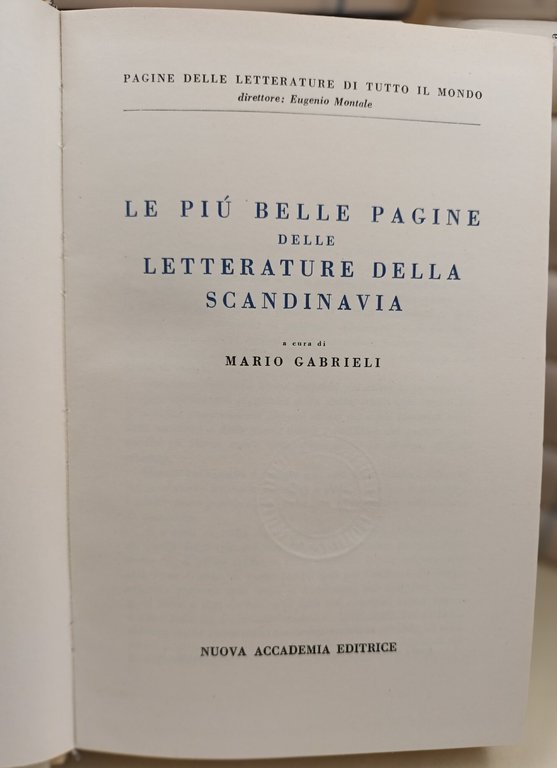 Pagine delle letterature di tutto il mondo-20 tomi