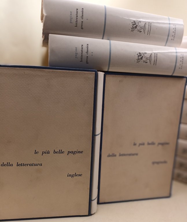 Pagine delle letterature di tutto il mondo-20 tomi