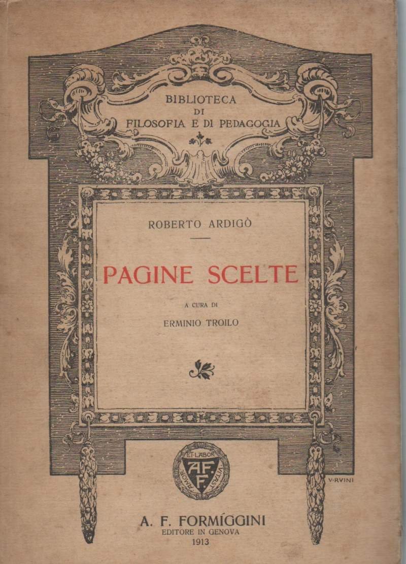 PAGINE SCELTE ( 1913 )