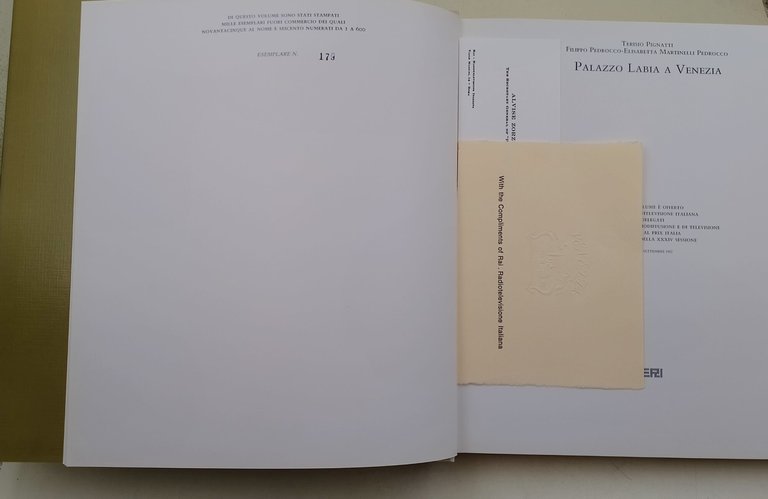Palazzo Labia a Venezia( 1982)
