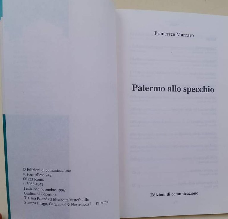 PALERMO ALLO SPECCHI0(1996)